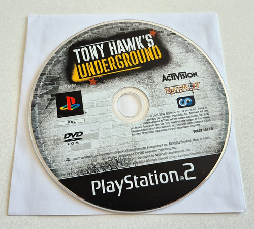 Seul tony hawk s - **cd,
