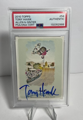 Carta firmata tony hawk 2010 - carta,