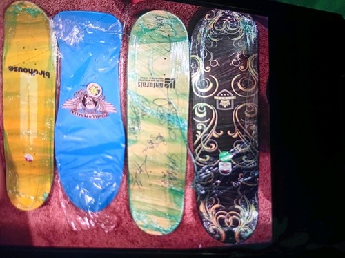 Tony hawk autografo skateboard - tony,