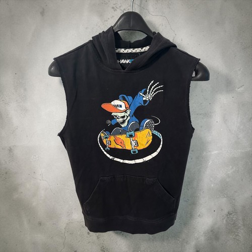 Tony hawk sleeveless - hawk, hooded