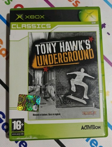 Tony hawk underground xbox - hawk's,